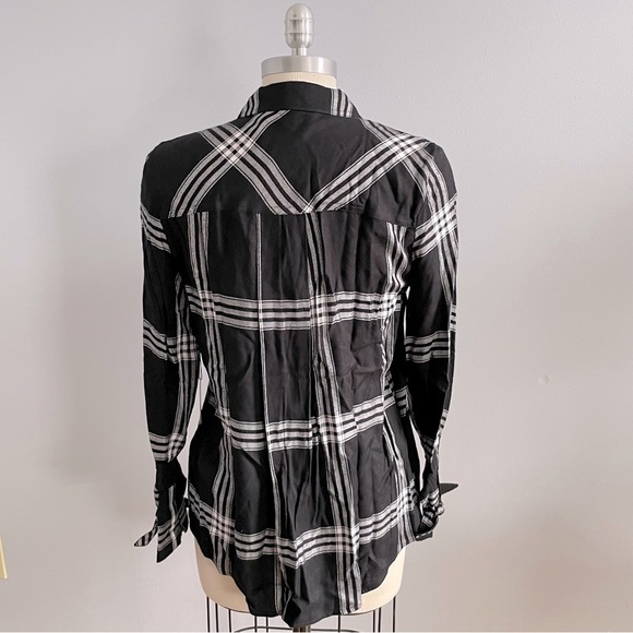 Laundry by Shelli Segal Flannel with Pearls- Size XS- NWT - Picture 5 of 7